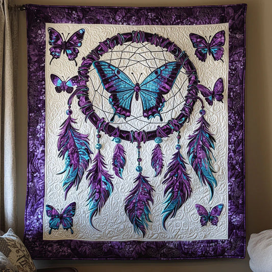 Dreamcatcher Butterfly Quilt Blanket