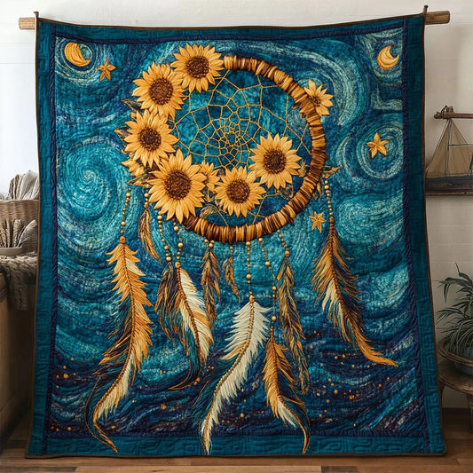 Dreamcatcher Glow Night Quilt Blanket