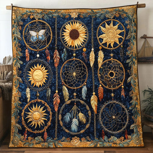 Dreamcatcher Mystic Bloom Quilt Blanket