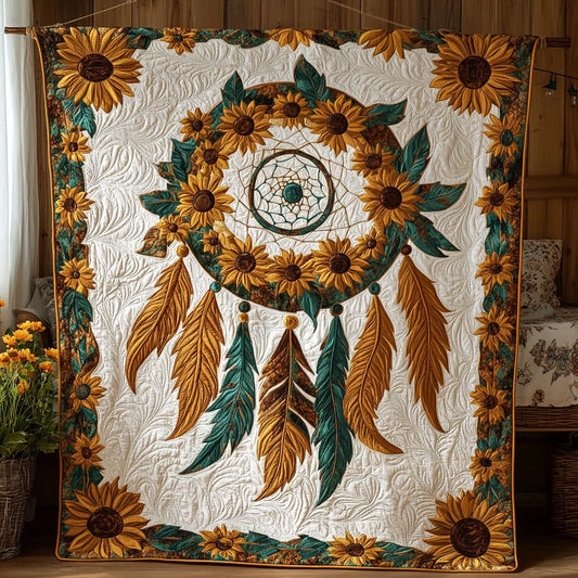 Dreamcatcher Warm Garden Quilt Blanket