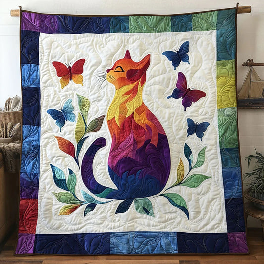 Dreamveil Cat Quilt Blanket