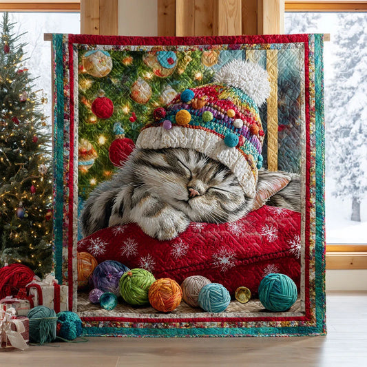 Dreamy Cat Quilt Blanket