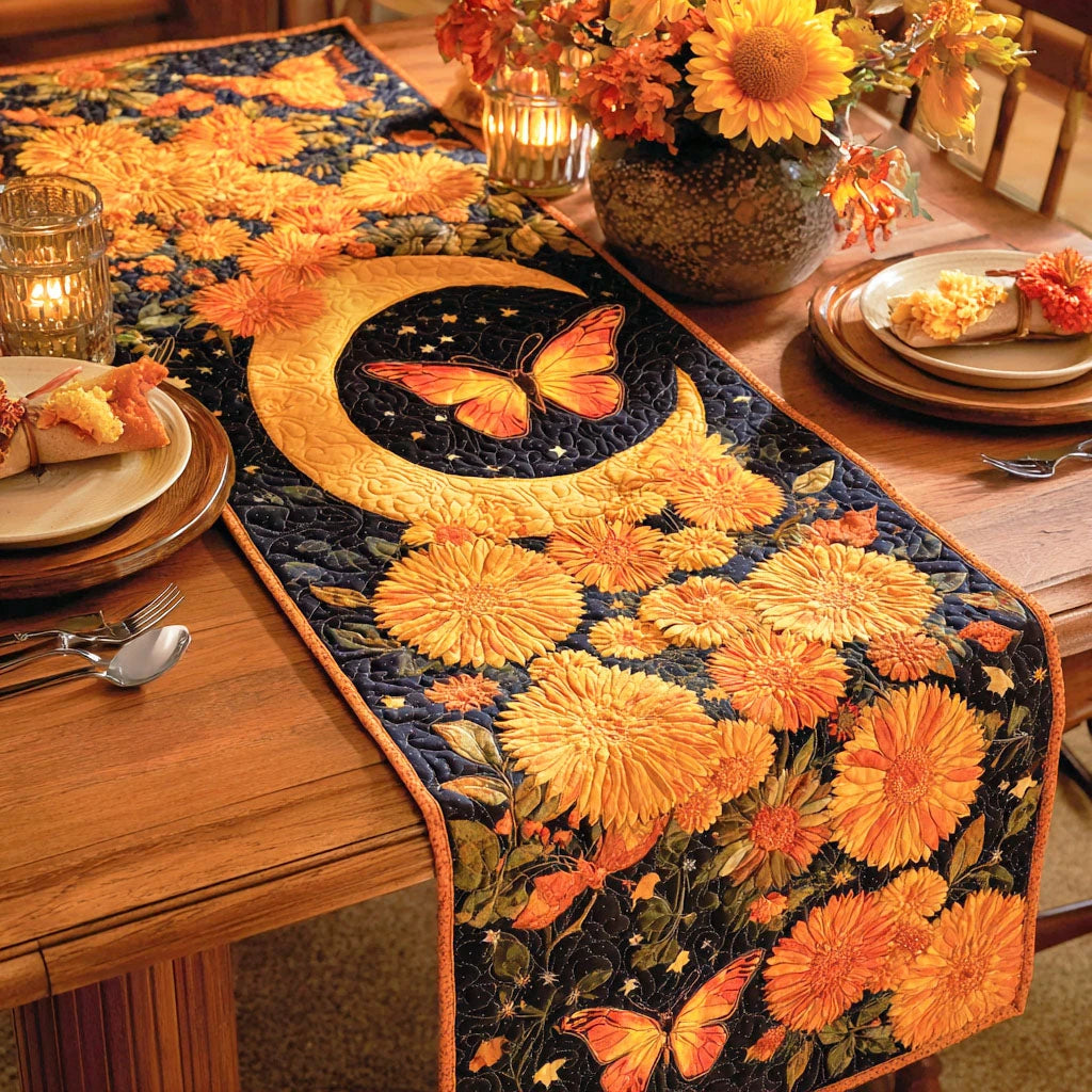 Dreamy Flight Quilted Table Runner
