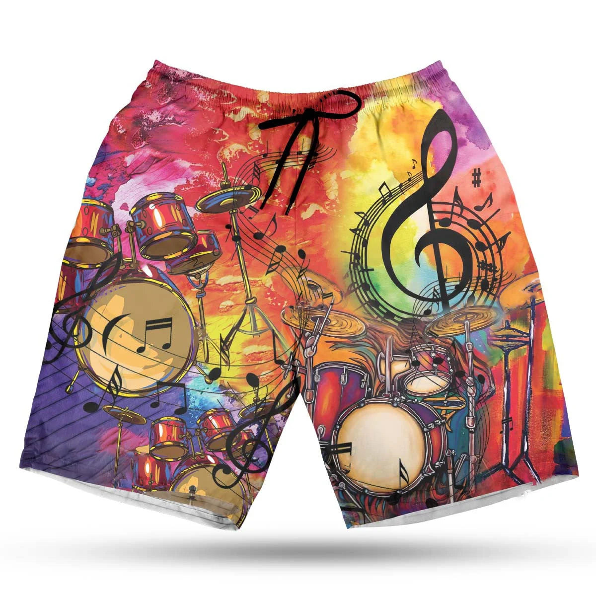 Drum Color Hawaiian Shirt