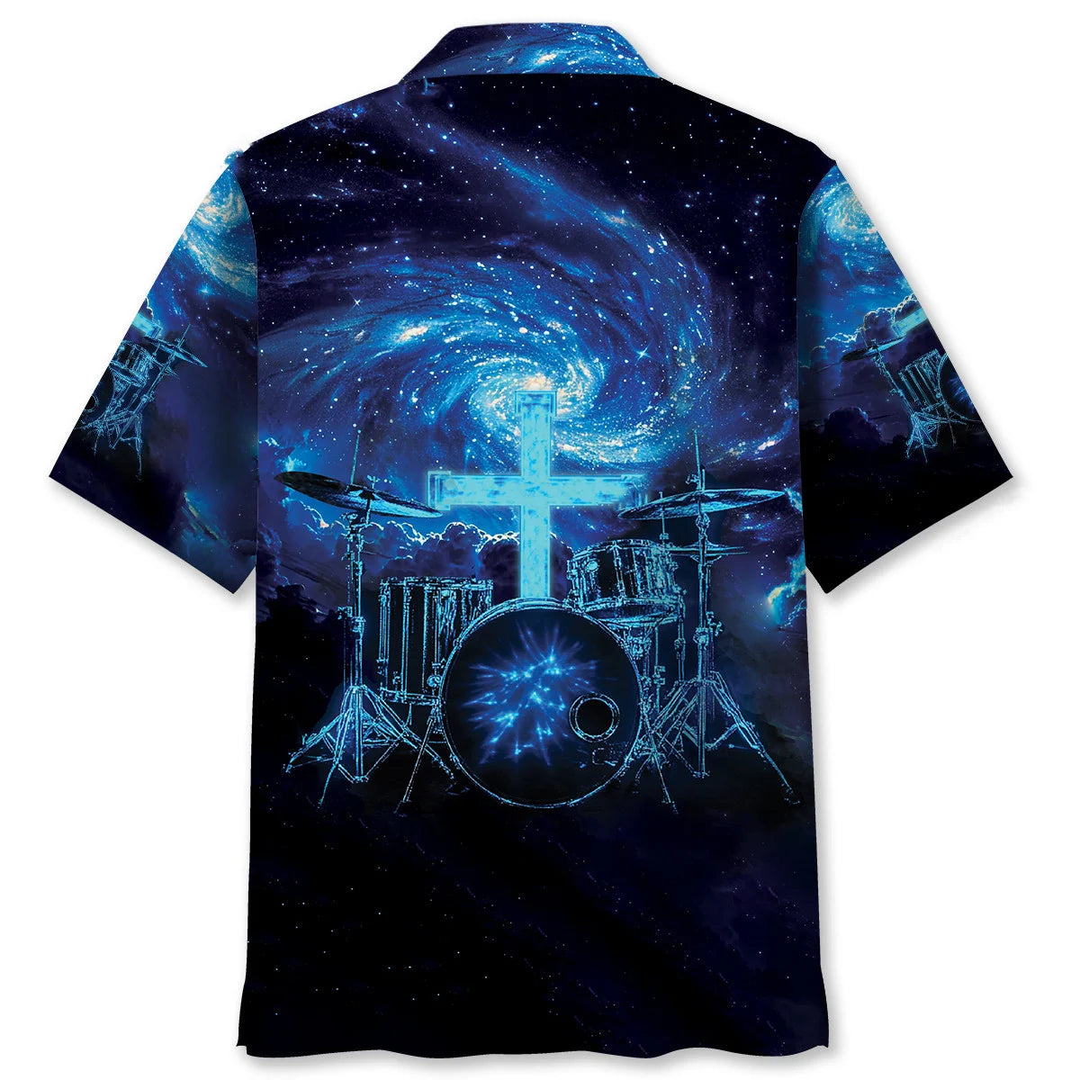 Drum Jesus Name Hawaiian Shirt