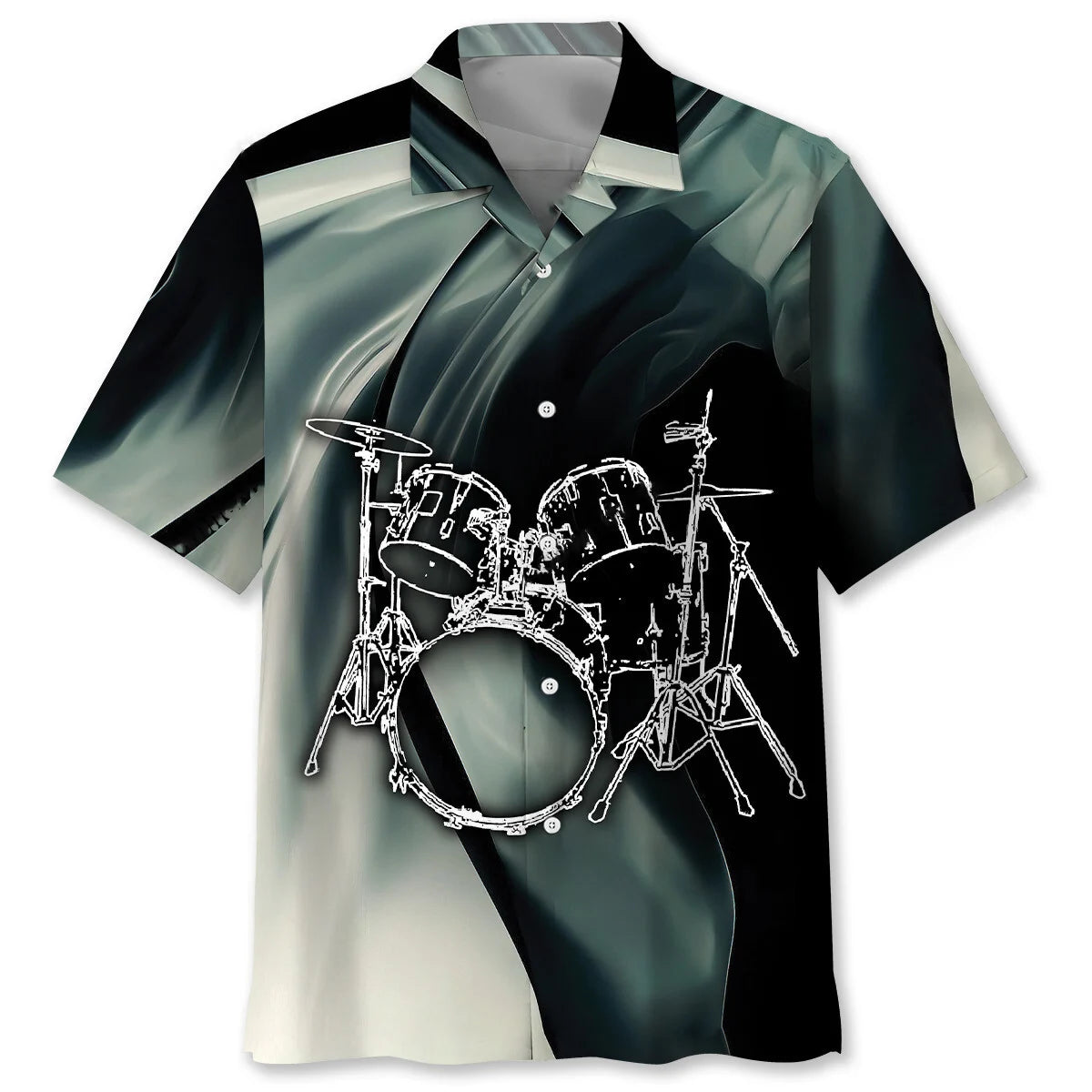 Drum Musical Instrument Hawaiian Shirt