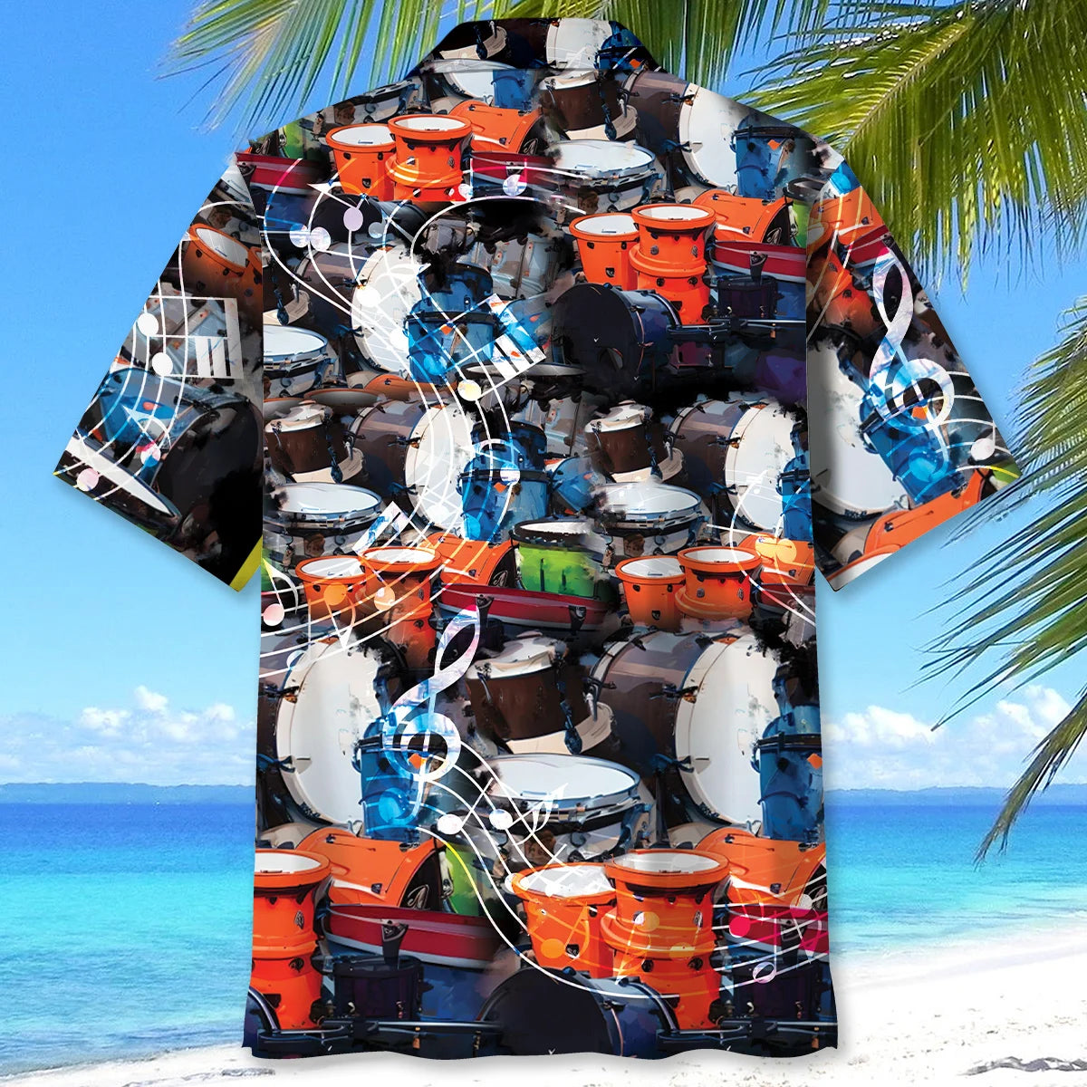 Drum Set Mix Hawaiian Shirt