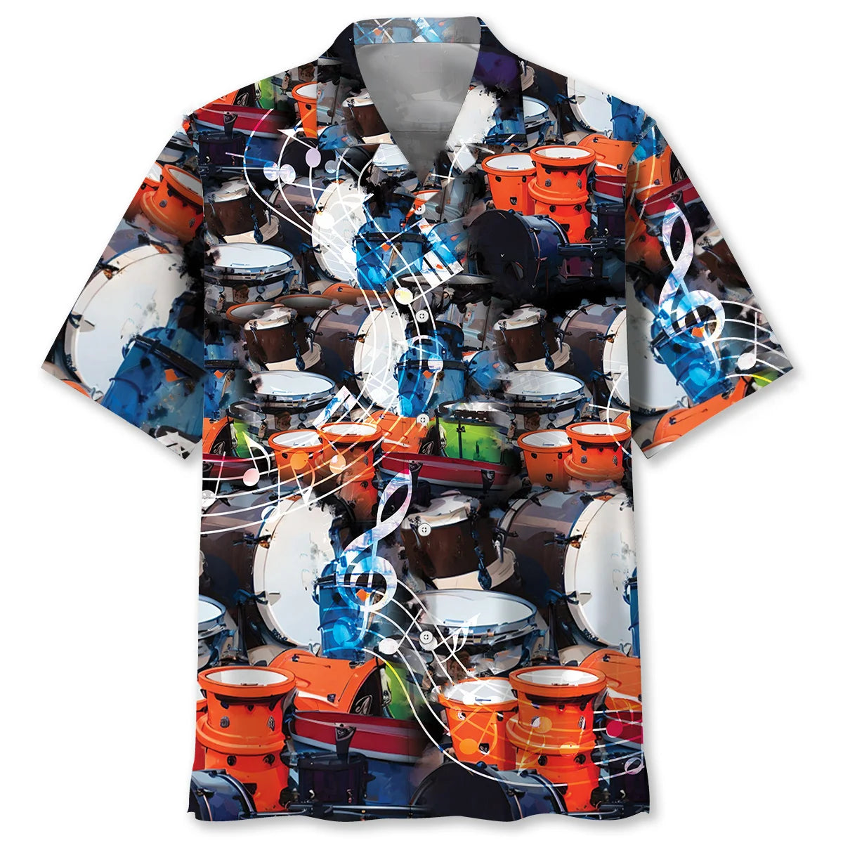 Drum Set Mix Hawaiian Shirt