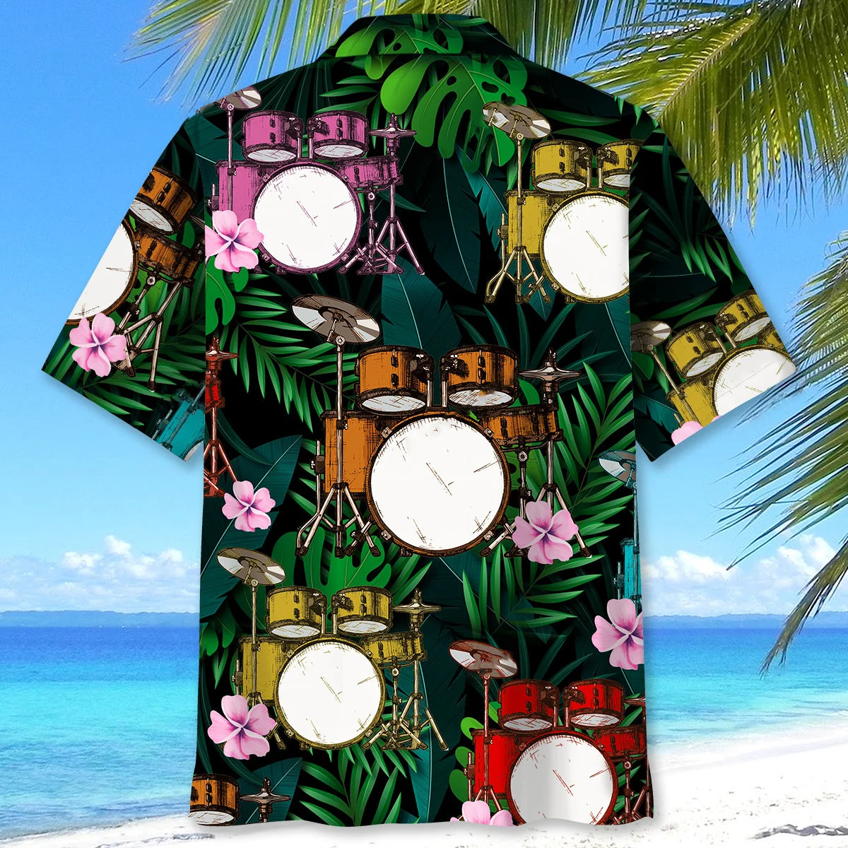 Drum Tropical Hawaiian Shirt