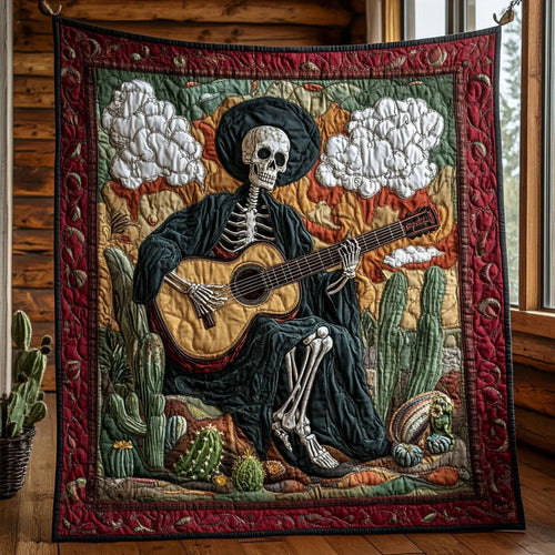 Dumb Day Music Quilt Blanket
