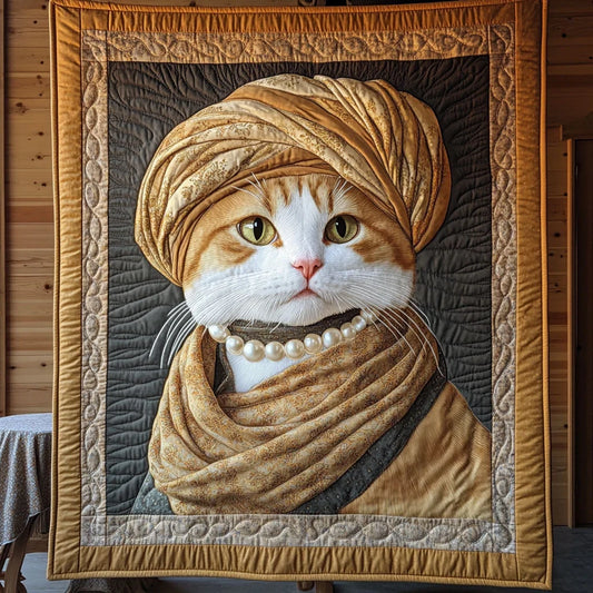 Dutch Meowstress Quilt Blanket