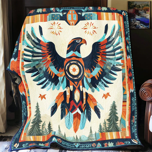 Eagle Feathers Quilt Blanket