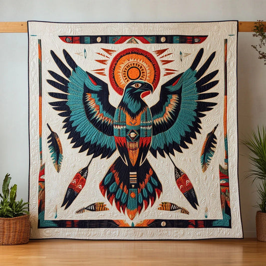 Eagle Glow Quilt Blanket