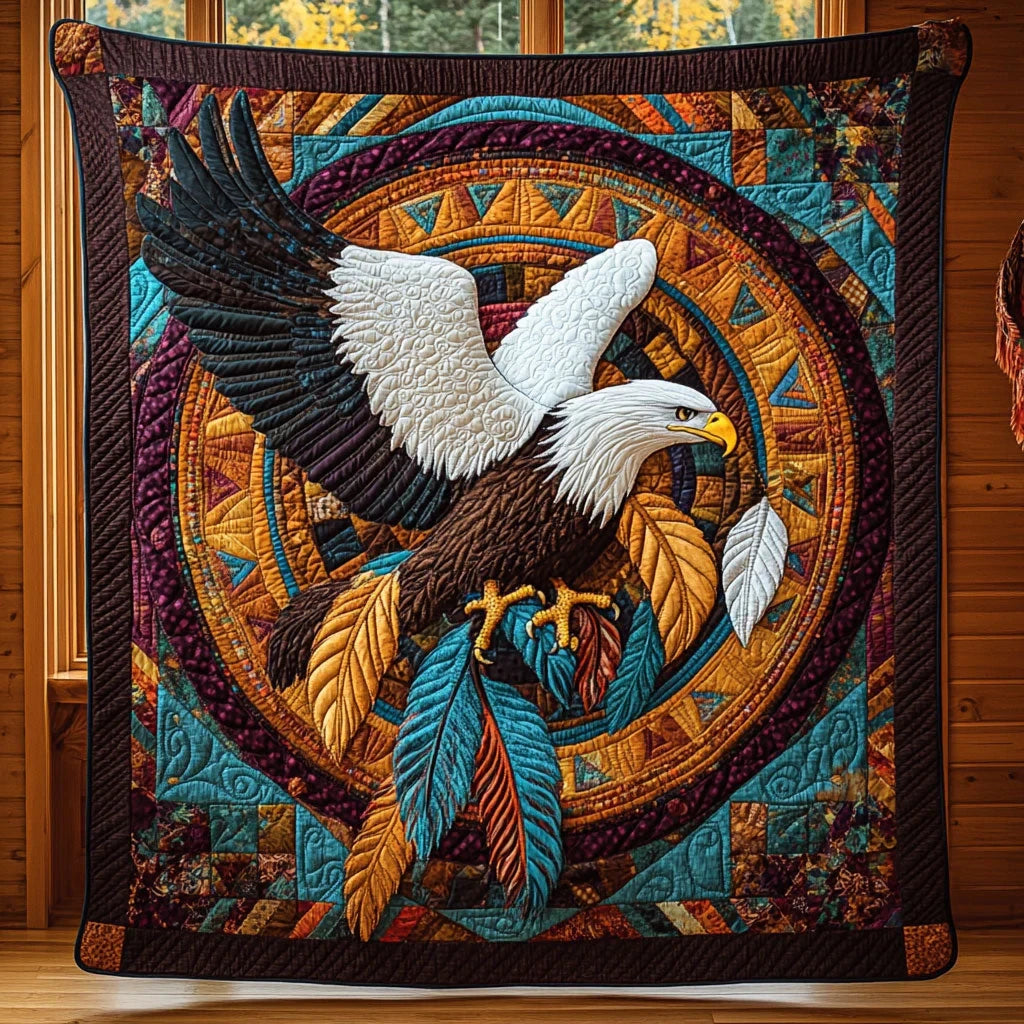 Eagle Honor Quilt Blanket