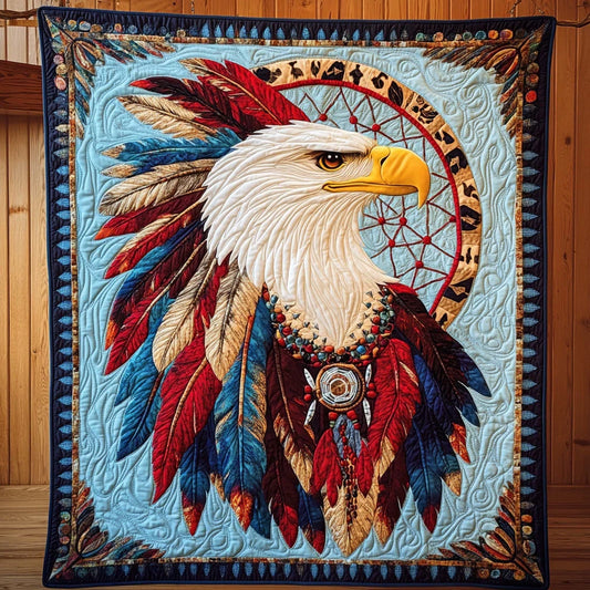 Eagle Majesty Quilt Blanket