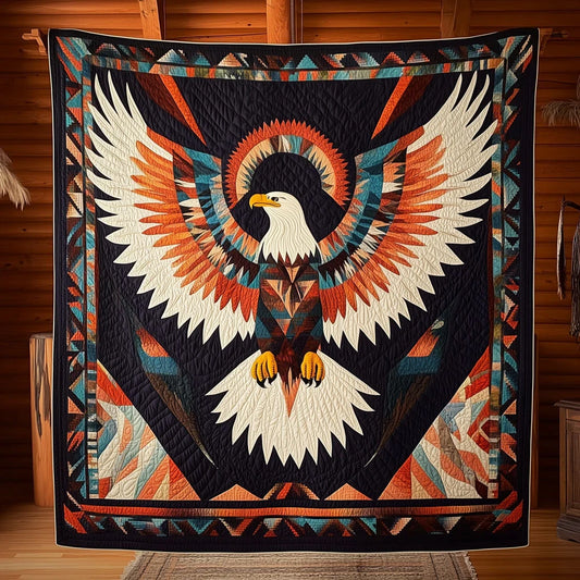 Eagle Native American Quilt Blanket