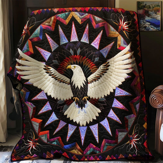Eagle Native American Quilt Blanket