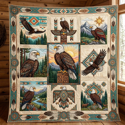 Eagle Spirit Gallery Quilt Blanket
