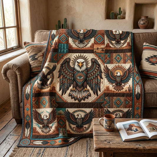 Eagle Spirit Legacy Quilt Blanket