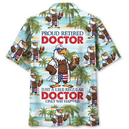 Eagle Doctor Retirement Hawaiian Shirt