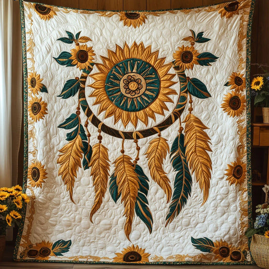 Earthlight Dreamcatcher Quilt Blanket