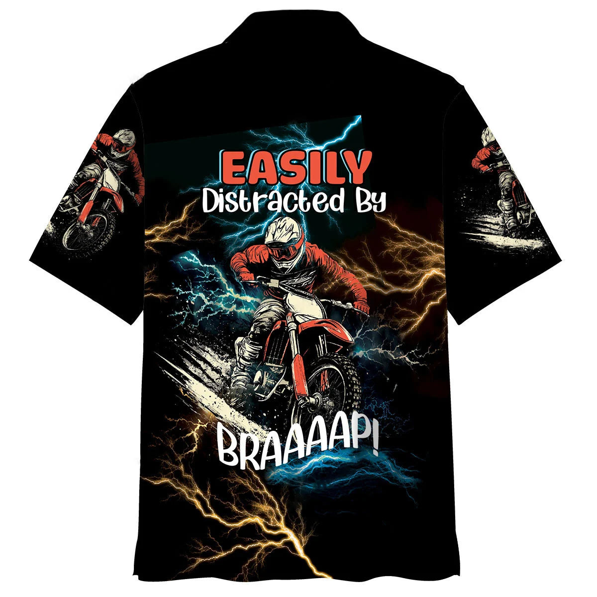 Easily Distracted by Braaaap Hawaiian Shirt