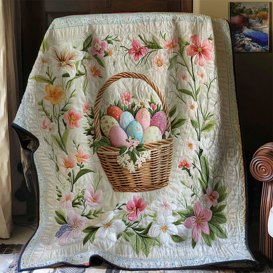 Easter Egg Quilt Blanket