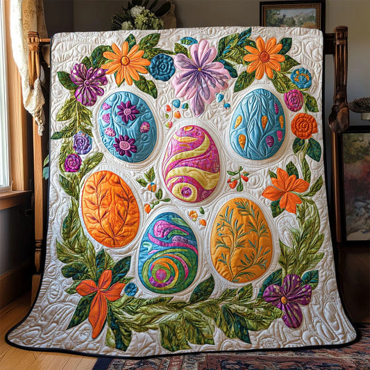 Easter Egg Quilt Blanket
