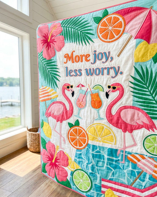 Easy Breezy Quilt Blanket - Quilted Blanket by OtterMia
