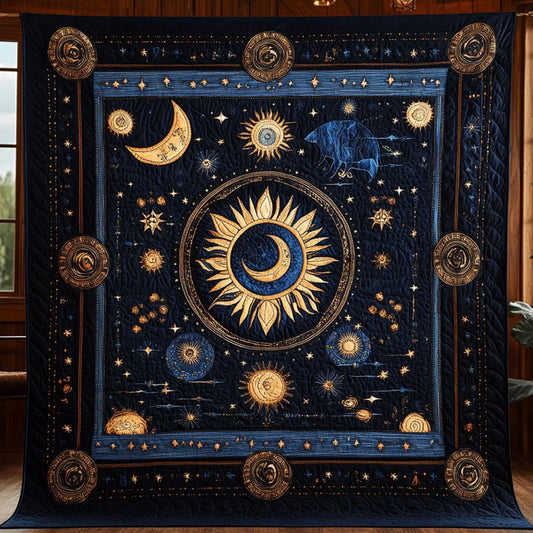 Ecliptic Dreams Quilt Blanket