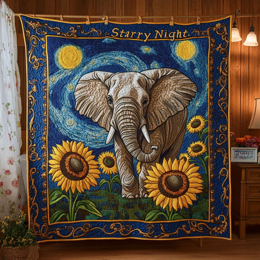 Elephant Breeze Quilt Blanket
