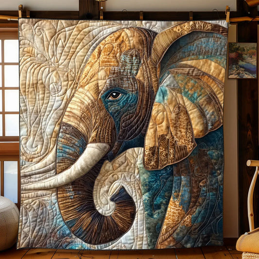 Elephant Eye Quilt Blanket