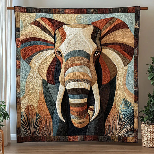 Elephant Glow Quilt Blanket