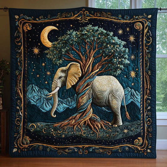 Elephant Legacy Quilt Blanket