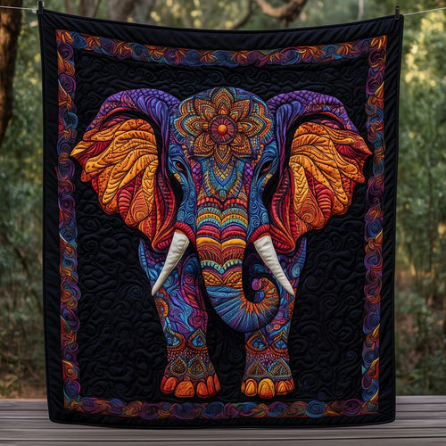 Elephant Quilt Blanket
