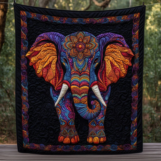 Elephant Quilt Blanket