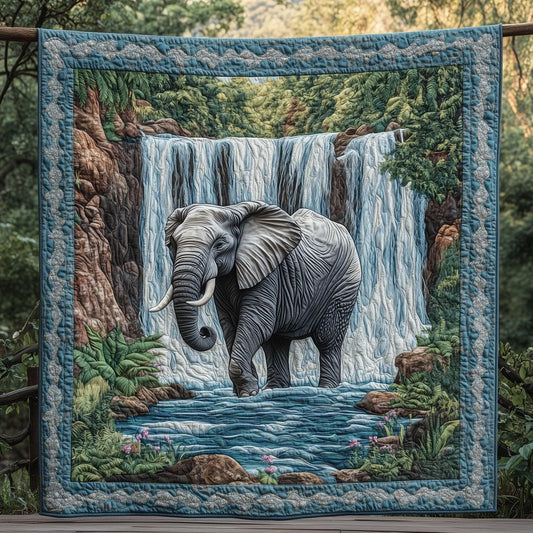 Elephant Quilt Blanket