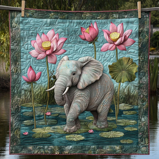 Elephant Quilt Blanket