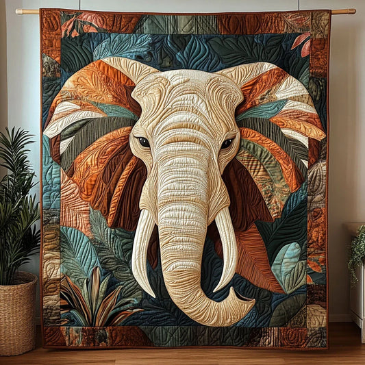 Elephant Spirit Quilt Blanket