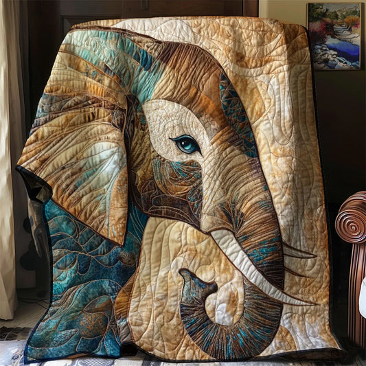 Elephant's Eye Quilt Blanket