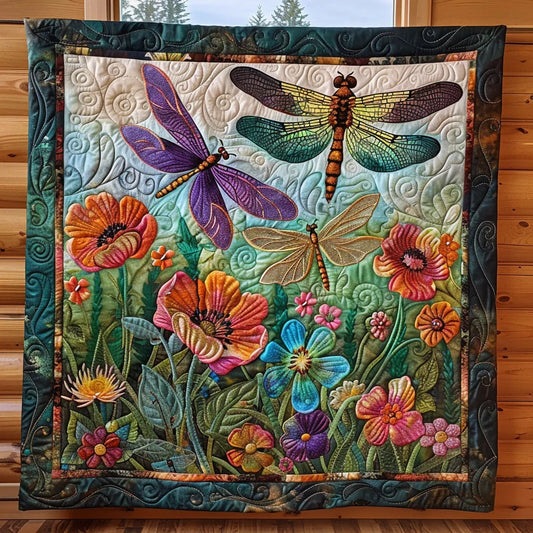 Enchanted Garden Quilt Blanket