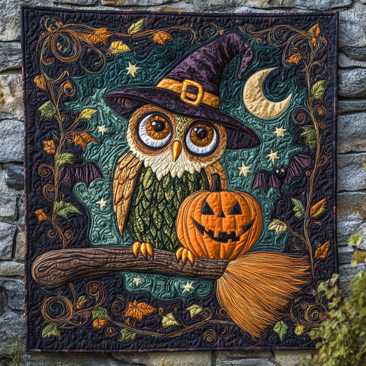 Enchanted Owl Quilt Blanket
