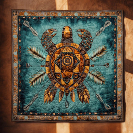 Enchanted Turtle Quilt Blanket