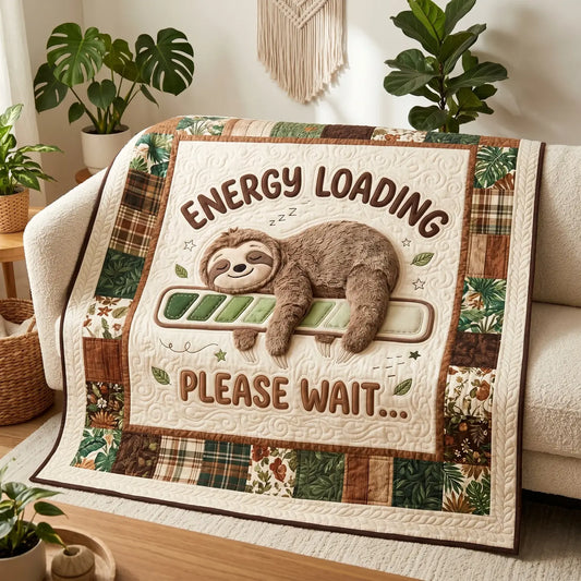 Energy Loading Quilt Blanket