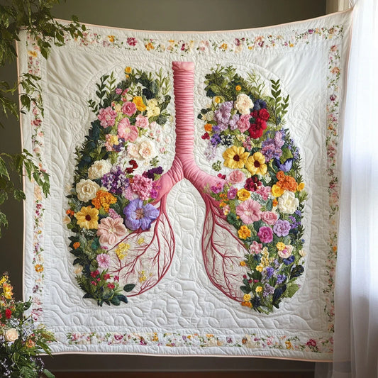 Enigma Lung Quilt Blanket
