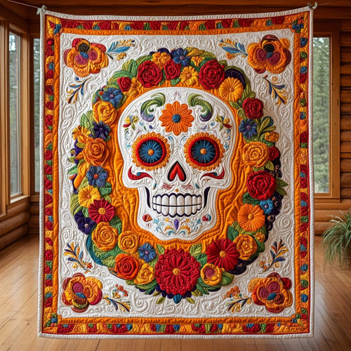 Eternal Bloom Quilt Blanket