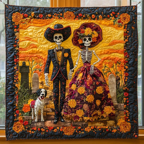 Eternal Companions Quilt Blanket