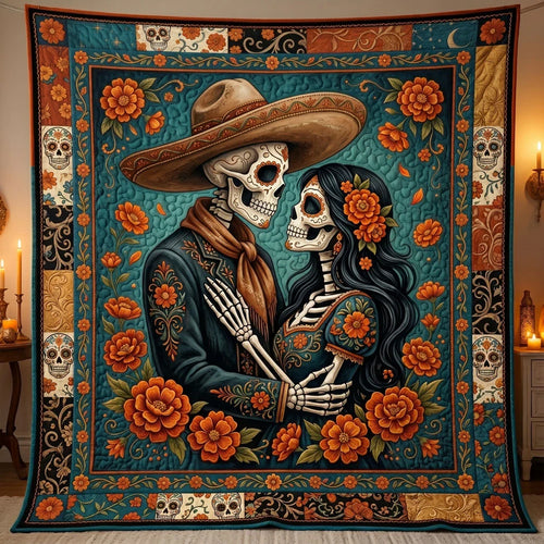Eternal Día Love Quilt Blanket