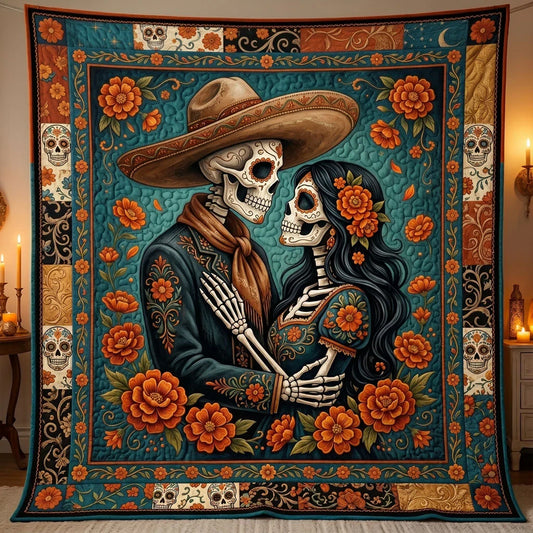 Eternal Día Love Quilt Blanket