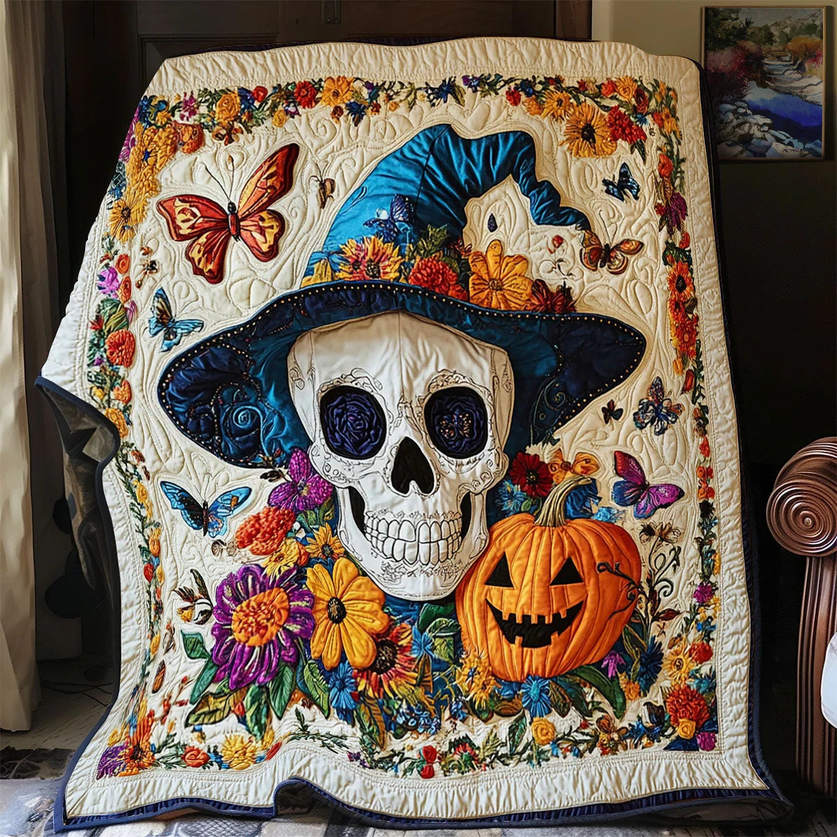 Eternal Harvest Quilt Blanket